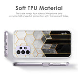 Hexagonal Pattern Soft Cover for Poco M3