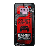 Do No Disturb Samsung Galaxy Note 9 Glass Back Cover Online