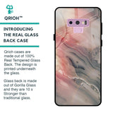 Pink And Grey Marble Glass Case For Samsung Galaxy Note 9