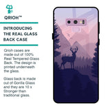 Deer In Night Glass Case For Samsung Galaxy Note 9