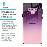 Purple Gradient Glass case for Samsung Galaxy Note 9