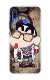 Nerdy Shinchan Huawei Nova 3i Back Cover