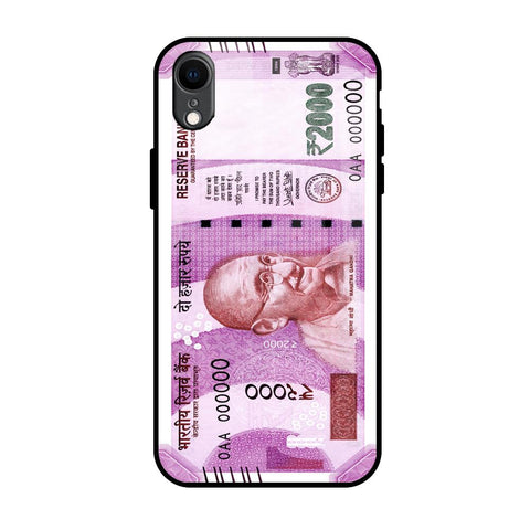 Stock Out Currency iPhone XR Glass Back Cover Online