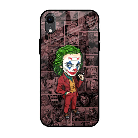 Joker Cartoon iPhone XR Glass Back Cover Online