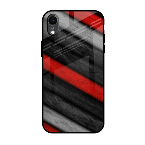 Soft Wooden Texture iPhone XR Glass Back Cover Online