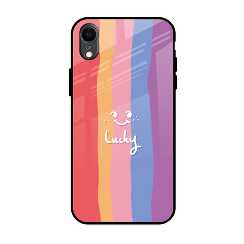Lucky Abstract iPhone XR Glass Back Cover Online