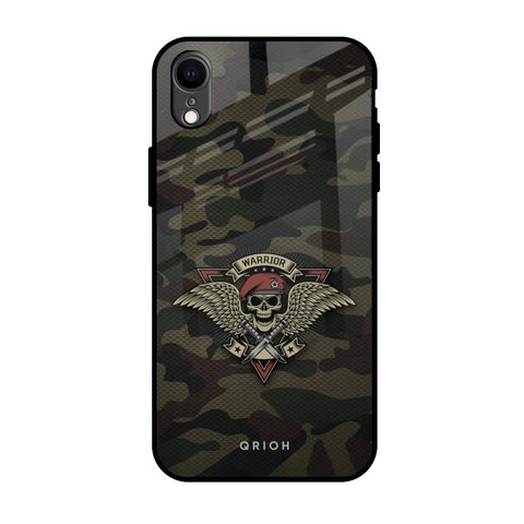 Army Warrior iPhone XR Glass Back Cover Online
