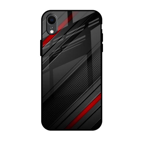 Modern Abstract iPhone XR Glass Back Cover Online