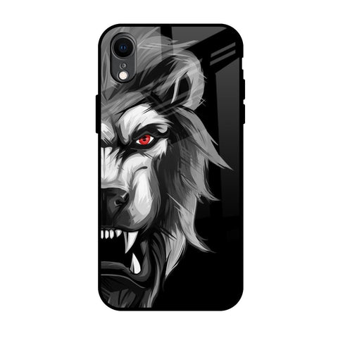 Wild Lion iPhone XR Glass Back Cover Online
