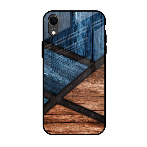 Wooden Tiles iPhone XR Glass Back Cover Online