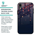 Falling Stars Glass Case For iPhone XR