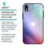 Abstract Holographic Glass Case for iPhone XR