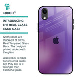 Ultraviolet Gradient Glass Case for iPhone XR