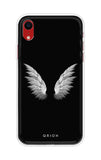 White Angel Wings iPhone XR Back Cover