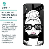 Girl Boss Glass Case For iPhone XS