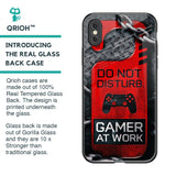 Do No Disturb Glass Case For iPhone XS