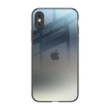 Tricolor Ombre iPhone XS Max Glass Back Cover Online