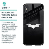 Super Hero Logo Glass Case for iPhone XS Max