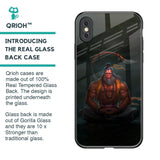 Lord Hanuman Animated Glass Case for iPhone XS Max