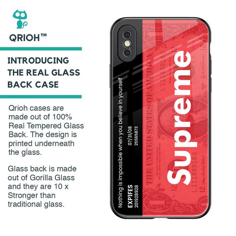 Iphone xs case supreme hotsell