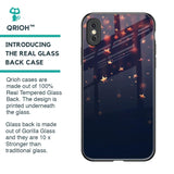 Falling Stars Glass Case For iPhone XS Max