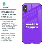 Make it Happen Glass Case for iPhone XS Max