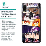 Anime Eyes Glass Case for Xiaomi Redmi Note 7