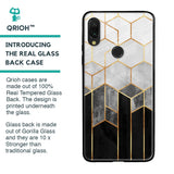 Tricolor Pattern Glass Case for Xiaomi Redmi Note 7