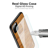 Timberwood Glass Case for Realme C21Y