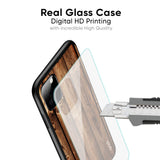 Timber Printed Glass Case for iPhone 15 Plus