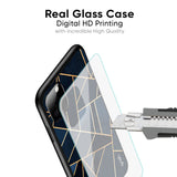 Abstract Tiles Glass Case for Samsung Galaxy M33 5G