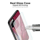 Crimson Ruby Glass Case for Realme 10