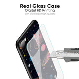 Galaxy In Dream Glass Case For Poco M3