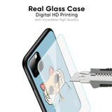 Adorable Cute Kitty Glass Case For Realme Narzo 20 Pro