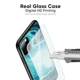 Sea Water Glass Case for iPhone 15 Plus