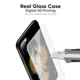 Mythical Phoenix Art Glass Case for Realme C25