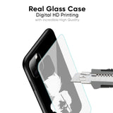 Monochrome Goku Glass Case for Vivo X50 Pro