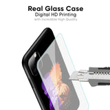 Minimalist Anime Glass Case for Oppo F17 Pro