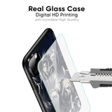 Sketch Art DB Glass Case for Oppo A74