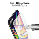 Monkey Wpap Pop Art Glass Case for Vivo X50 Pro