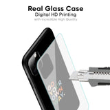 Go Your Own Way Glass Case for iPhone XS