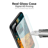 Architecture Map Glass Case for Vivo X50 Pro