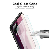 Brush Stroke Art Glass Case for iPhone XS