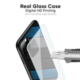 Multicolor Wooden Effect Glass Case for Redmi Note 12 Pro 5G