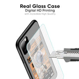 Space Ticket Glass Case for Samsung A21s
