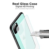 Teal Glass Case for iPhone 15