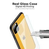 Fluorescent Yellow Glass case for iPhone 8