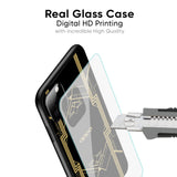 Sacred Logo Glass Case for Oppo A78 5G