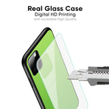 Paradise Green Glass Case For Poco X3
