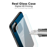 Sailor Blue Glass Case For Poco M3